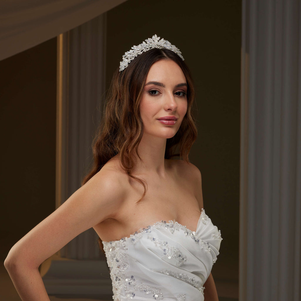 Crystal Wedding Tiara – Bridal Port, view 8