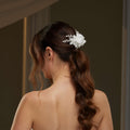 Rhinestone and Pearl Hair Comb – Bridal Port