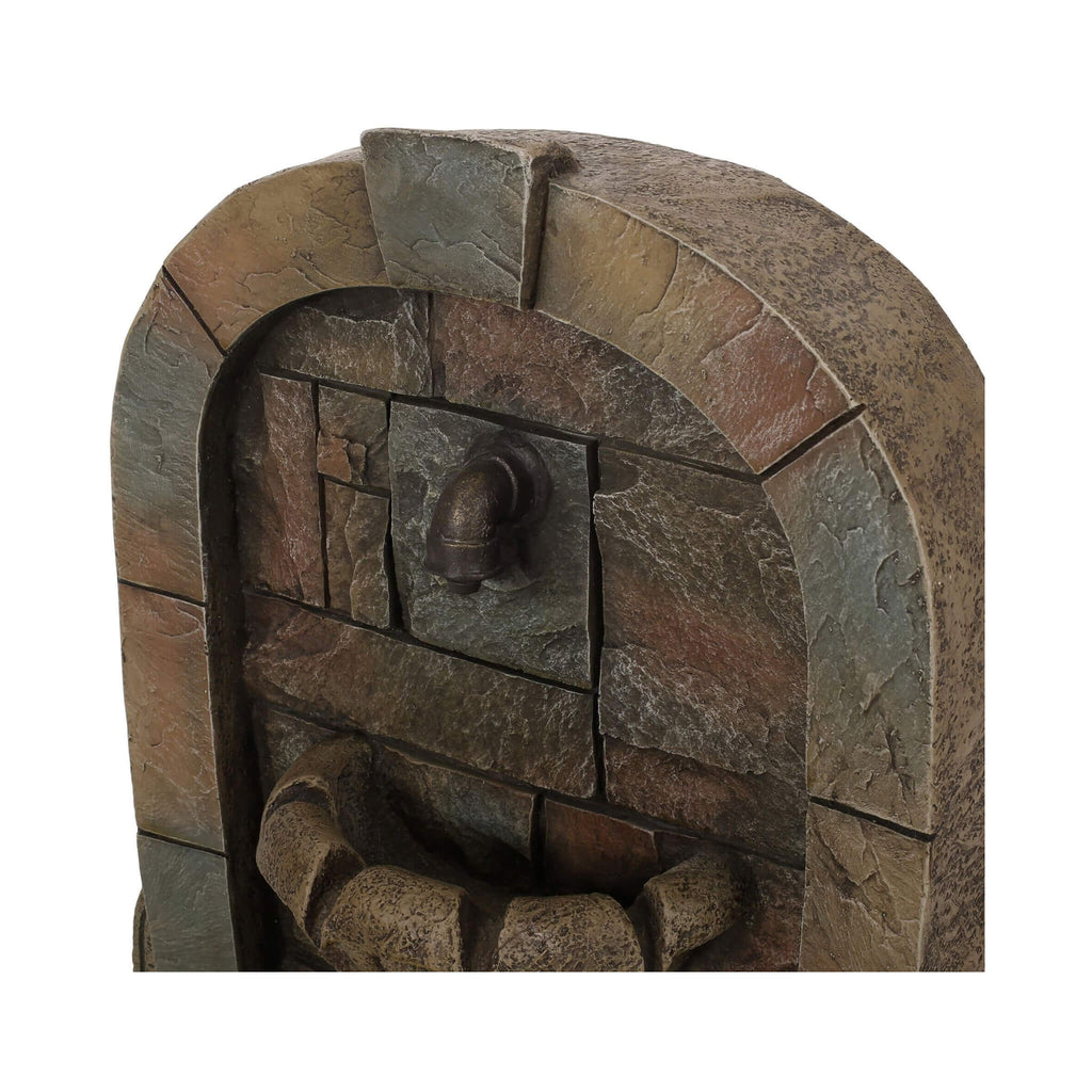 Alora 29-Inch Tall Outdoor Weather-Resistant Faux Stone Floor Fountain (SAK63421) – SAKSBY WHOLESALE, view 11