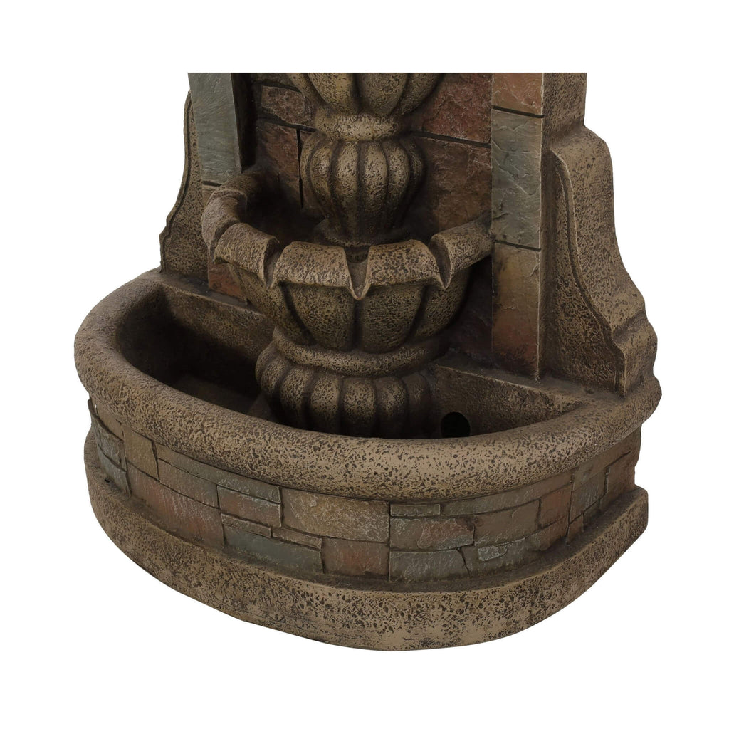 Alora 29-Inch Tall Outdoor Weather-Resistant Faux Stone Floor Fountain (SAK63421) – SAKSBY WHOLESALE, view 12