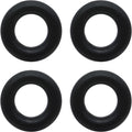 BodyCandy 6G Black Rubber O-Ring 4-Pack — main product shot