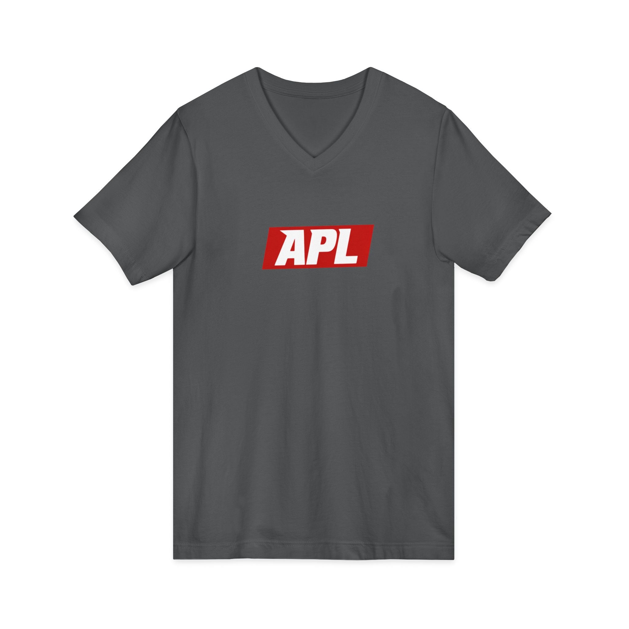 Unisex Jersey Short Sleeve V-Neck Tee