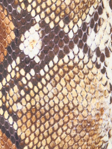 Roberto Cavalli snake-effect skirt | Clothing