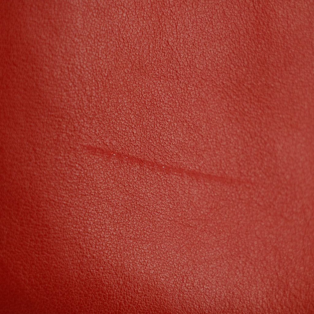 Bolt Boutique Prada Calfskin Bicolor Red x Burgundy Shoulder Bag #2936 — back view