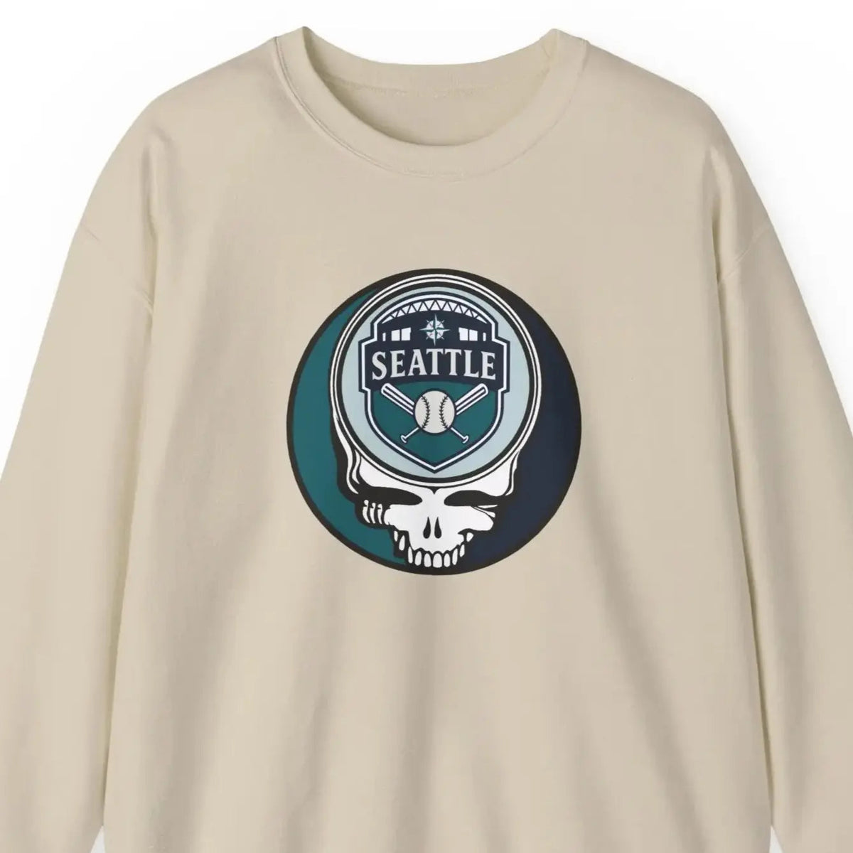 Seattle Baseball Original StealieCrewneck Sweatshirt