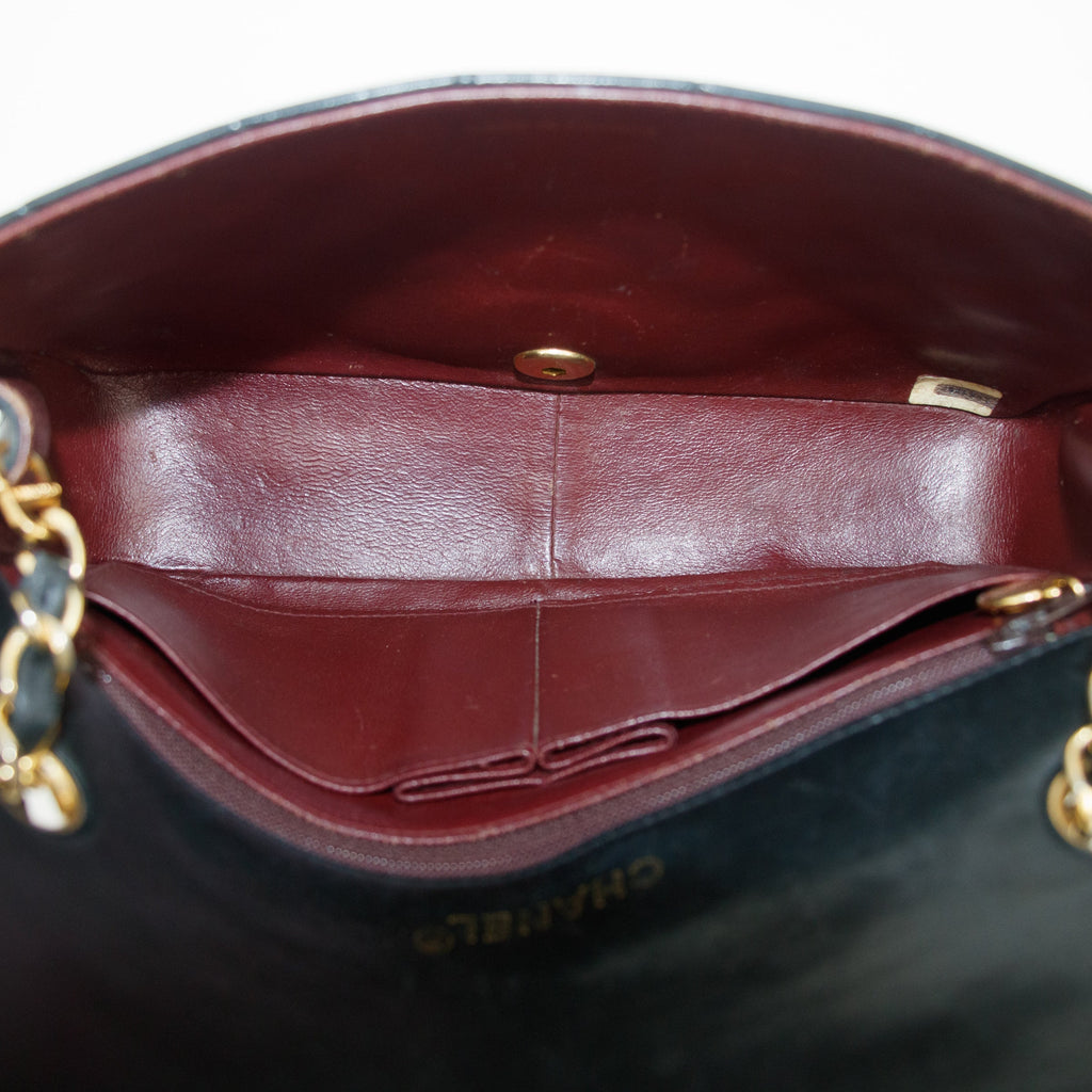 Bolt Boutique Chanel Matelasse Lambskin Black Single Flap Shoulder Bag #2958 — alternative angle