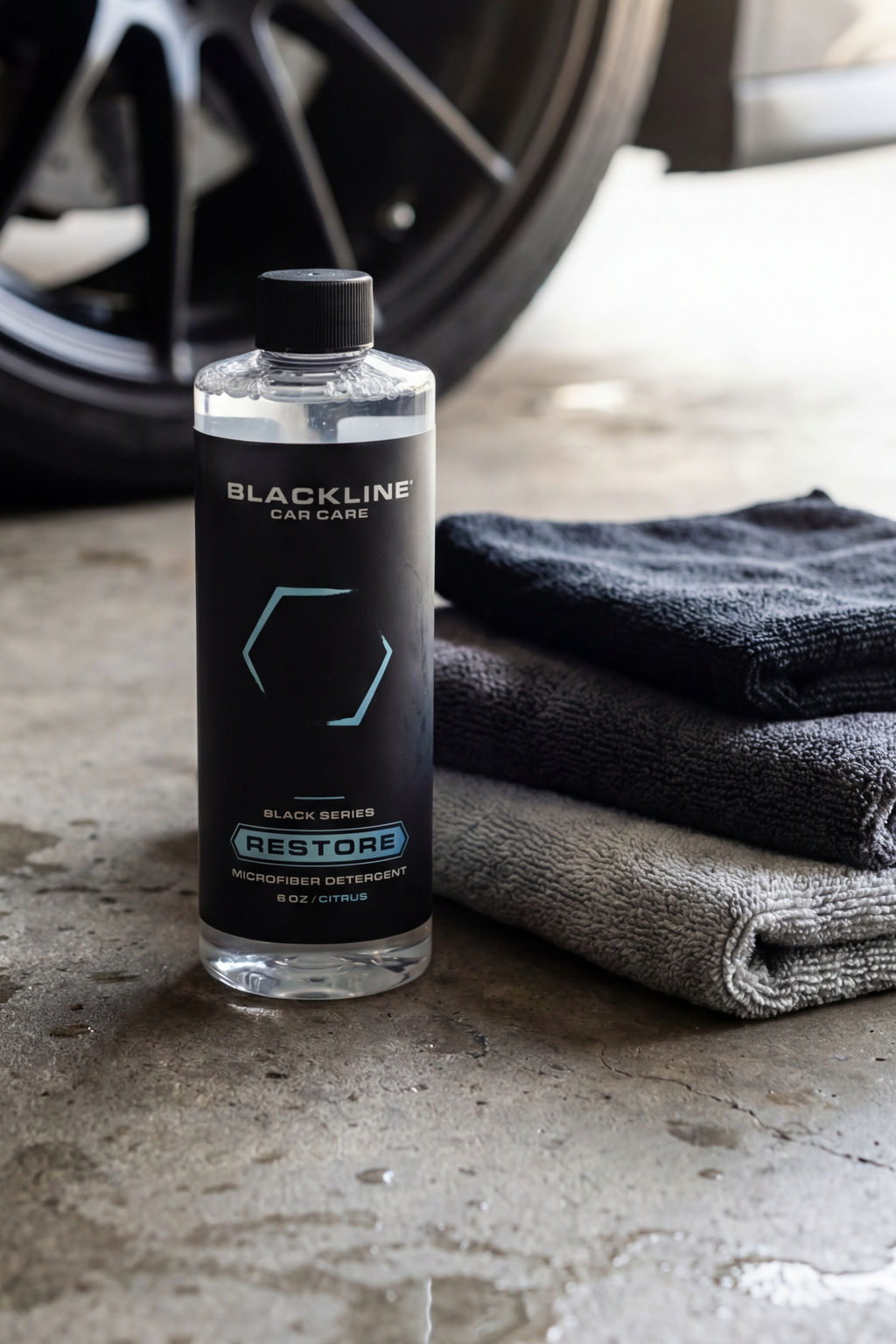 BLACKLINE® RESTORE MICROFIBER DETERGENT – Blackline Car Care, view 3