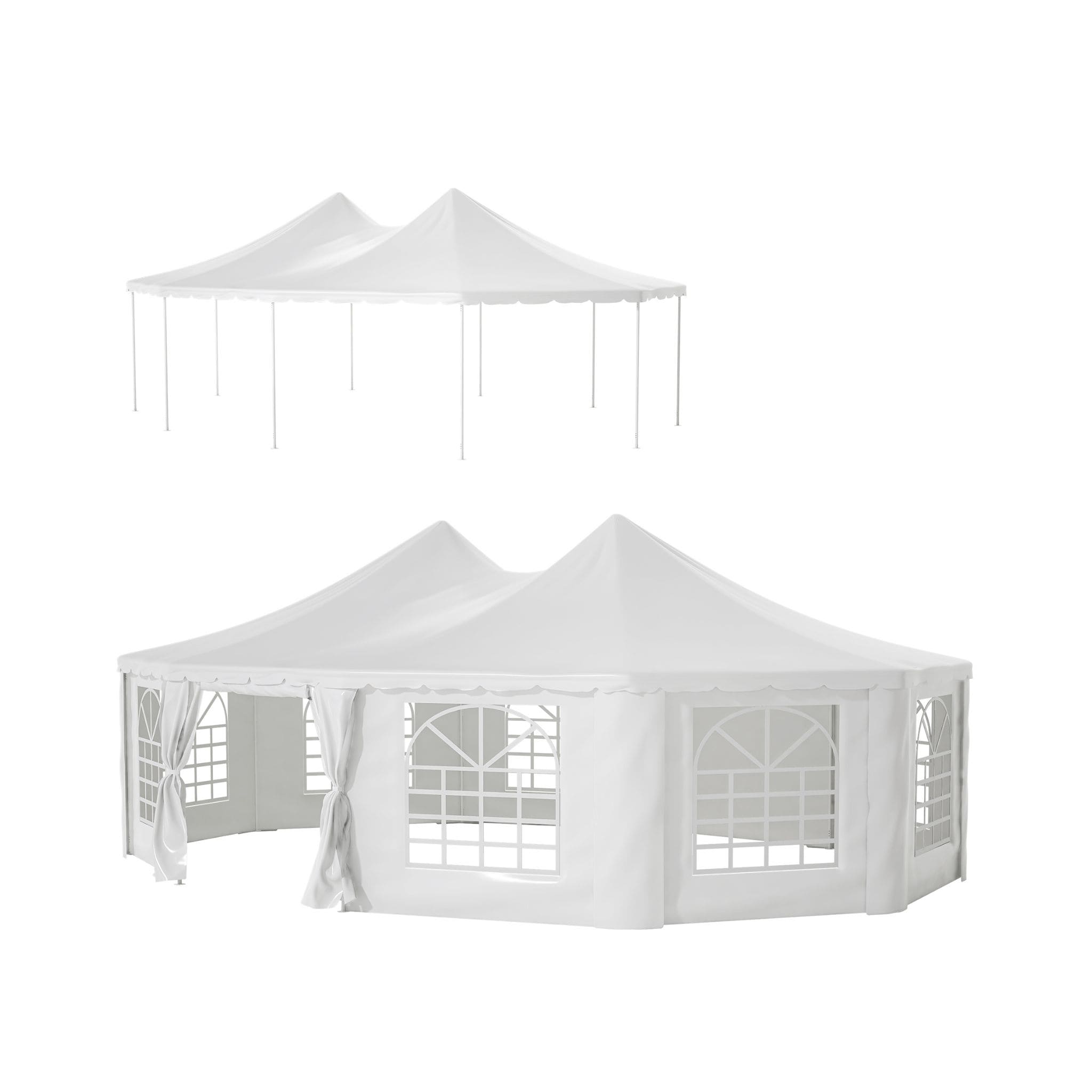 [29X21FT] Extra-Large Heavy-Duty Outdoor Waterproof Party, Wedding Tent With Steel Frame (SAK53821) – SAKSBY WHOLESALE, view 