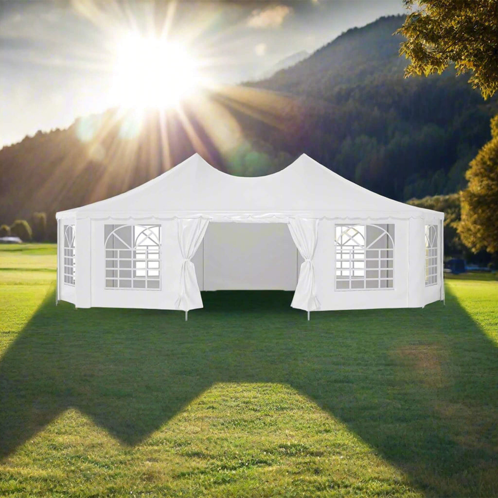 [29X21FT] Extra-Large Heavy-Duty Outdoor Waterproof Party, Wedding Tent With Steel Frame (SAK53821) – SAKSBY WHOLESALE
