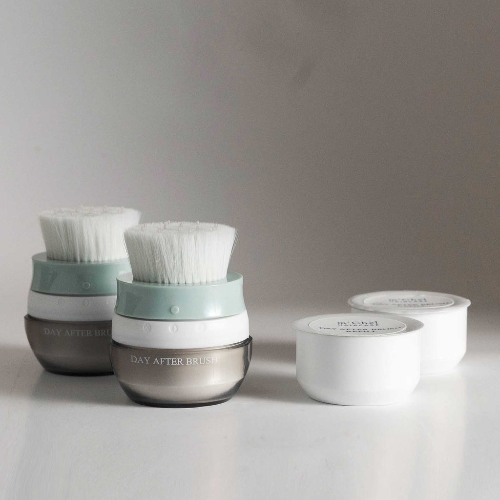 m'Chel Haircare Double Day After™ Brush + Refills Bundle — main product shot