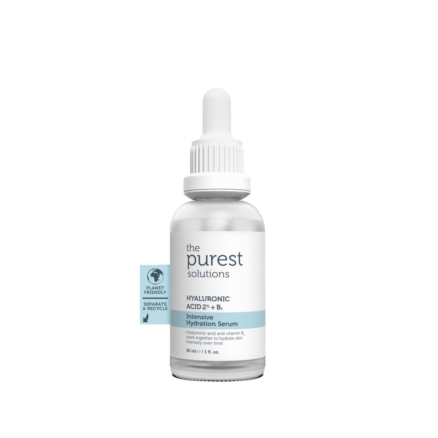 The Purest Solutions Intensive Moisturizing Care Serum - Hydrating Skincare for All Skin Types, 30ml