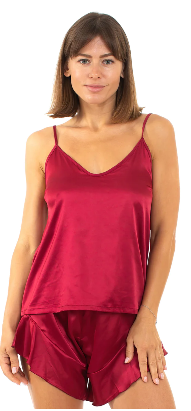 Pretty Little Patriot Pretty Little Patriot Cami satin pajama set — product category context