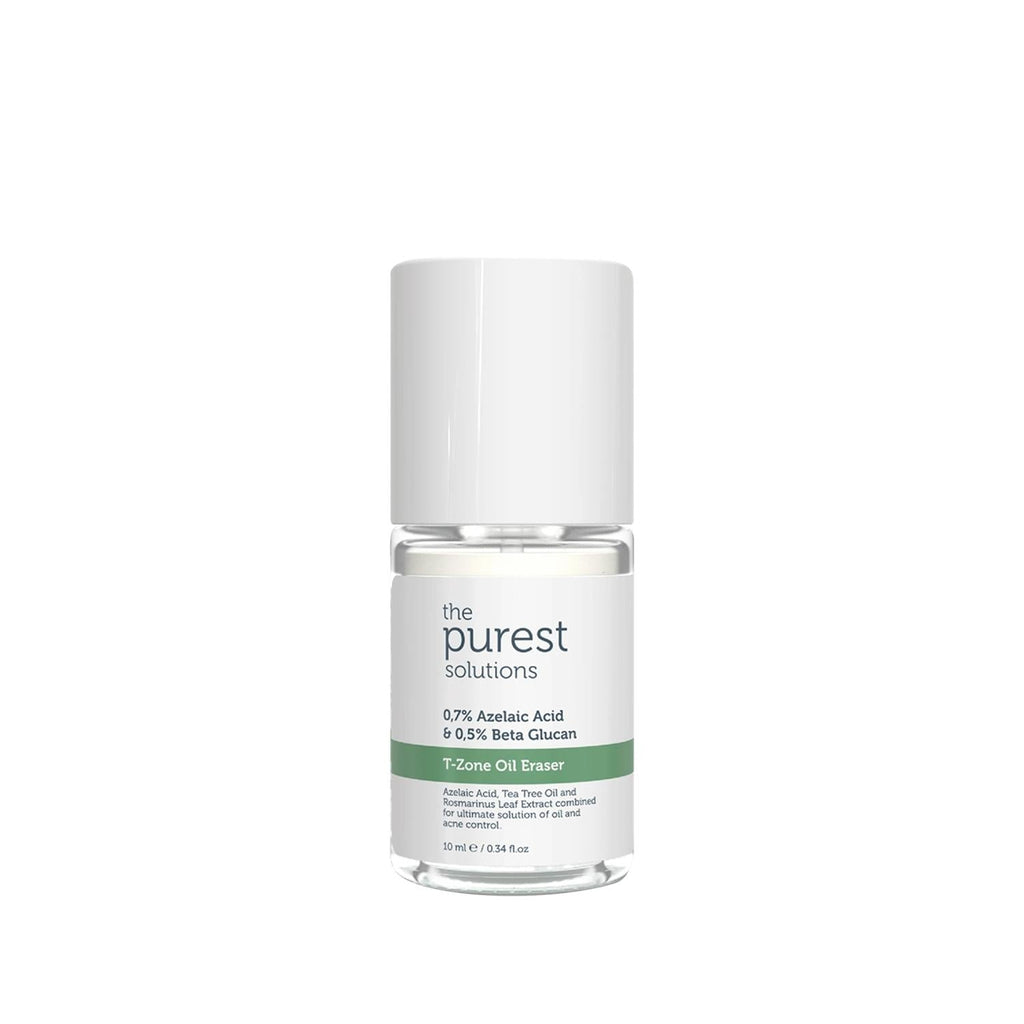 The Purest Solutions T-zone Oil Eraser 10 ml - Oil-Absorbing Skincare for Oily Skin