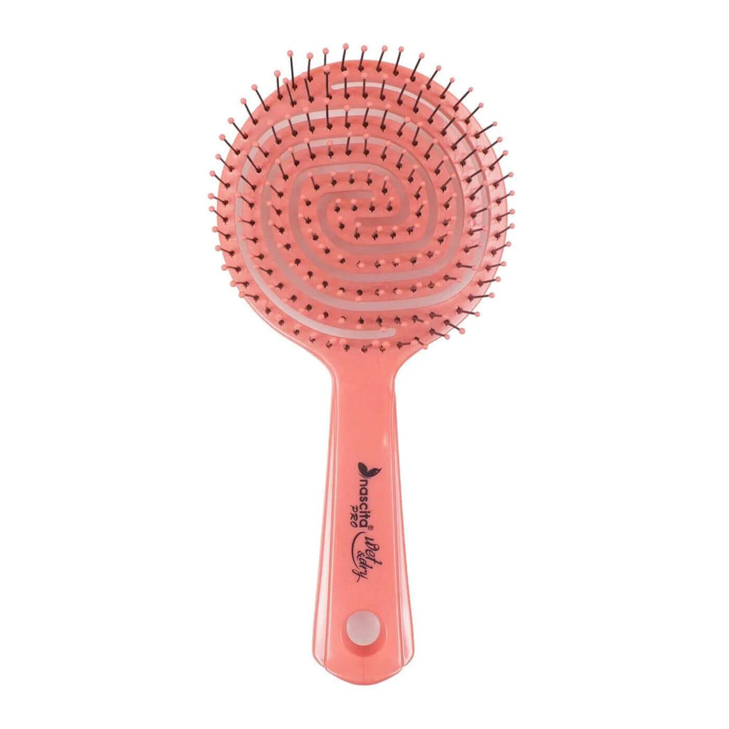 Nascita 3D Ergonomic Hair Brush for Gentle Detangling - Hair Care Tool for Tangled Hair