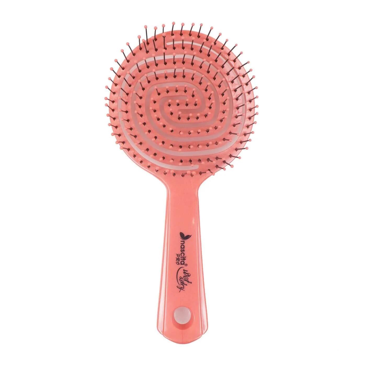 Nascita 3D Ergonomic Hair Brush for Gentle Detangling - Hair Care Tool for Tangled Hair