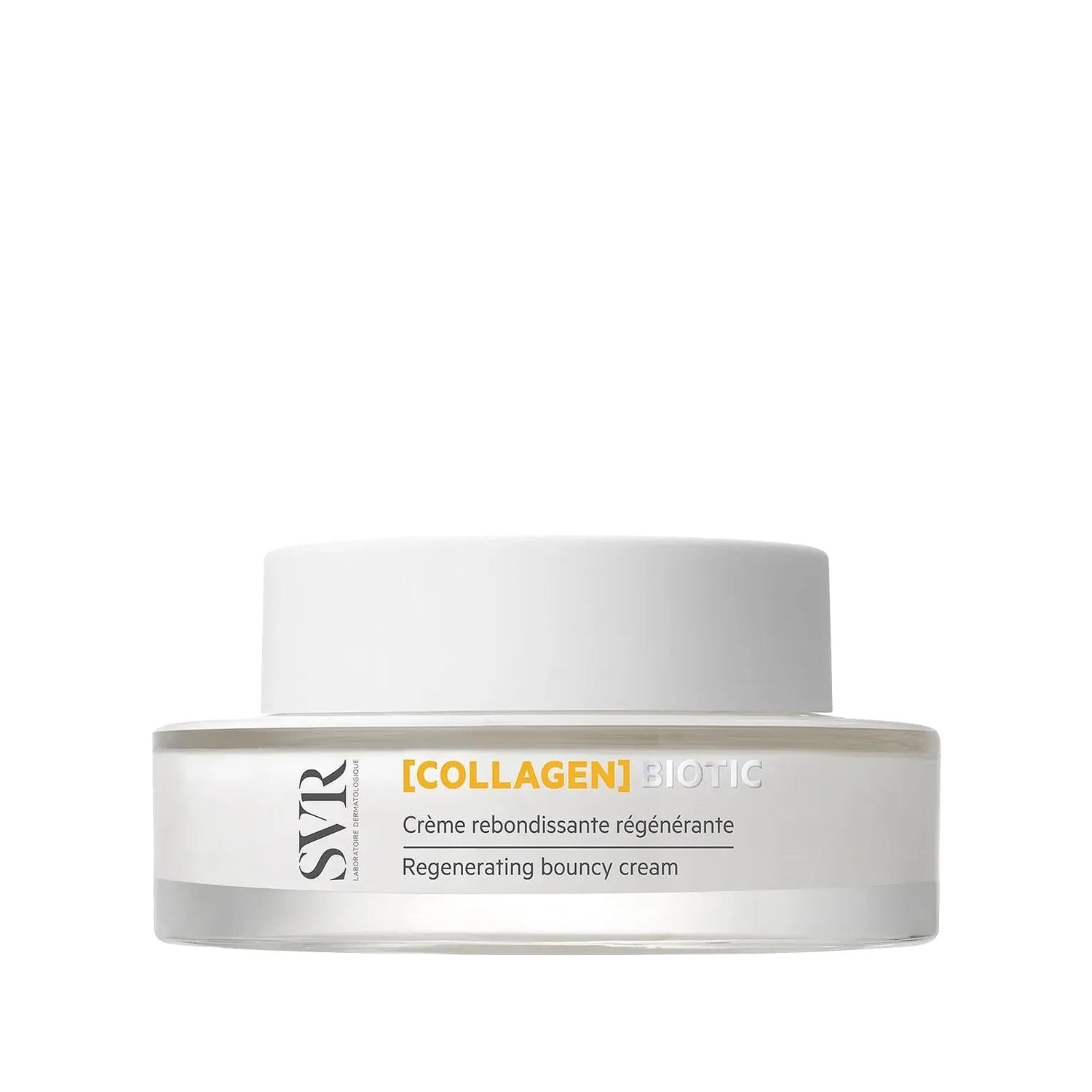 SVR Collagen Biotic Regenerating Cream: Reduce Wrinkles, Improve Elasticity, & Hydrate with Hyaluronic Acid & Vitamin C | 50ml