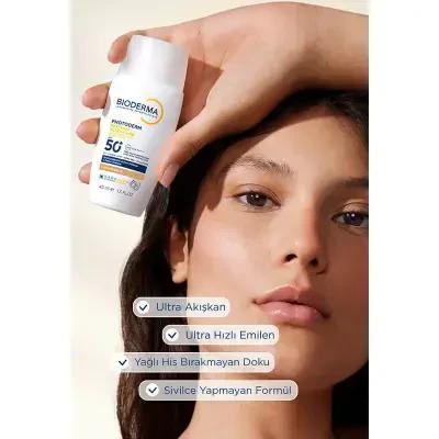 Bioderma Photoderm XDefense SPF50+ Golden Tinted Sunscreen: Broad Spectrum Protection, Antioxidant, Evens Skin Tone, Makeup Base