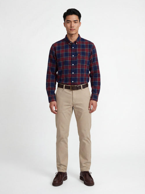 Adirondack Field Adirondack Field Sacandaga Flannel Shirt — detail and construction