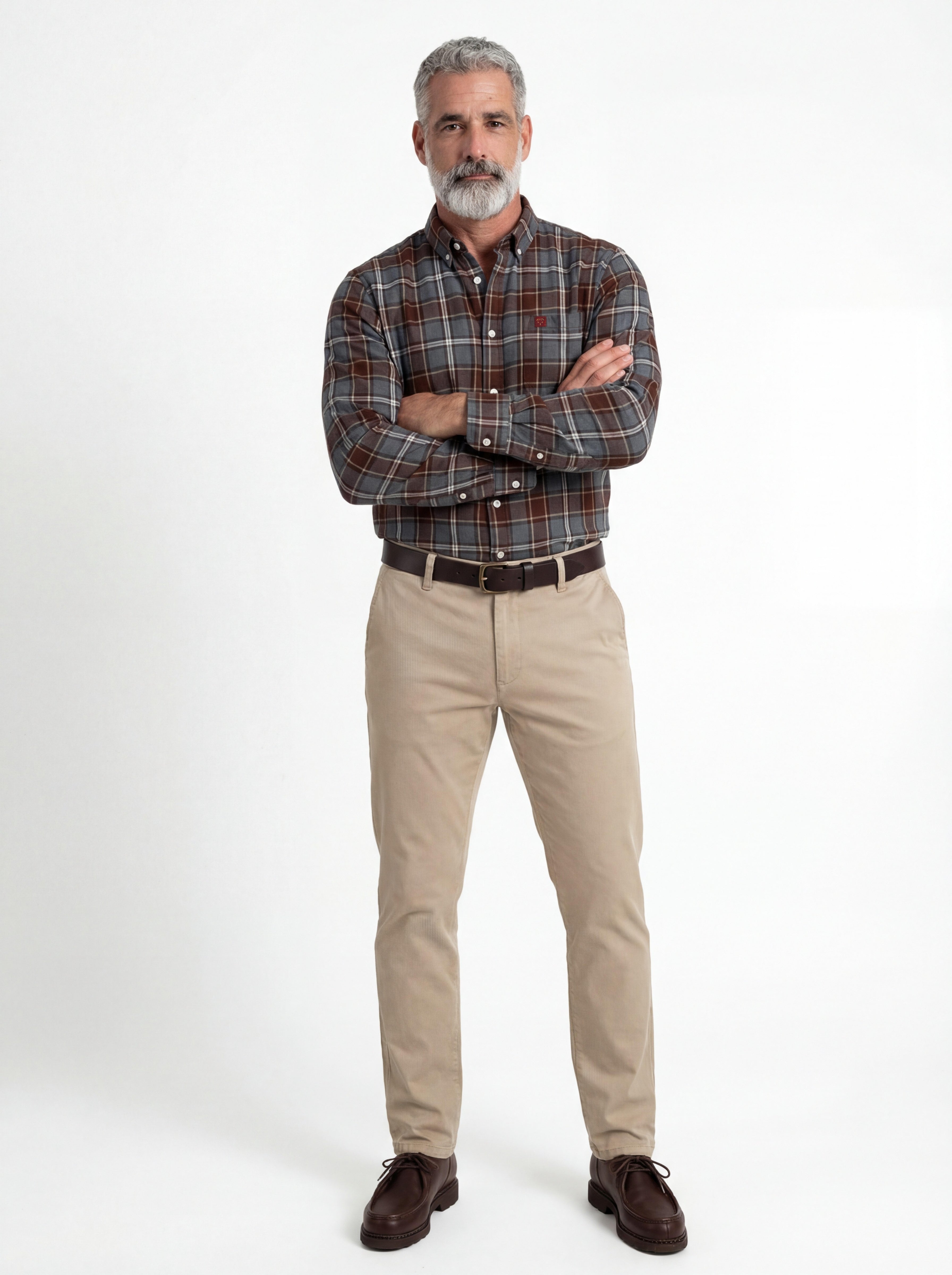 Adirondack Field Fulton Flannel Shirt — construction detail