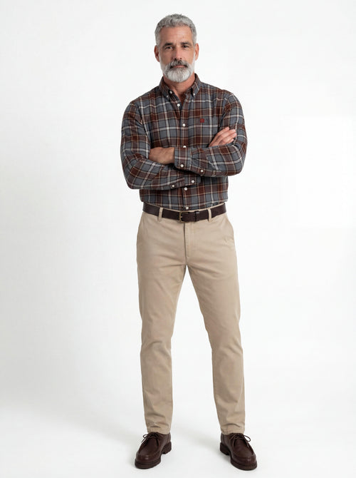 Adirondack Field Fulton Flannel Shirt — construction detail