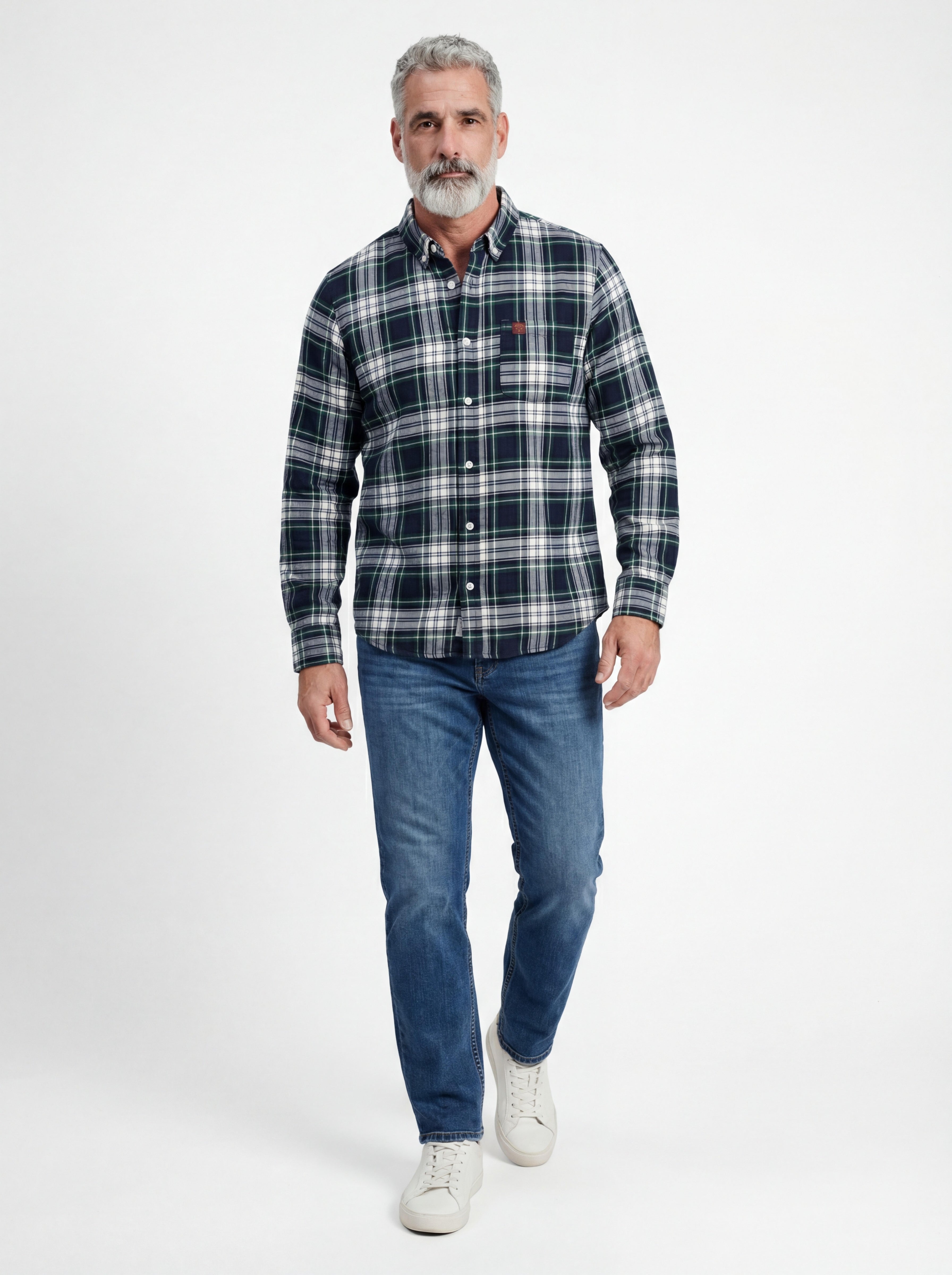 Adirondack Field Moose Flannel Shirt — main product shot