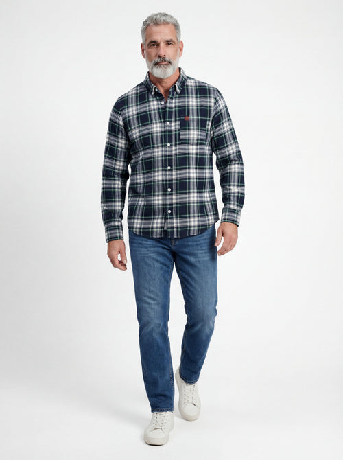 Adirondack Field Moose Flannel Shirt — main product shot