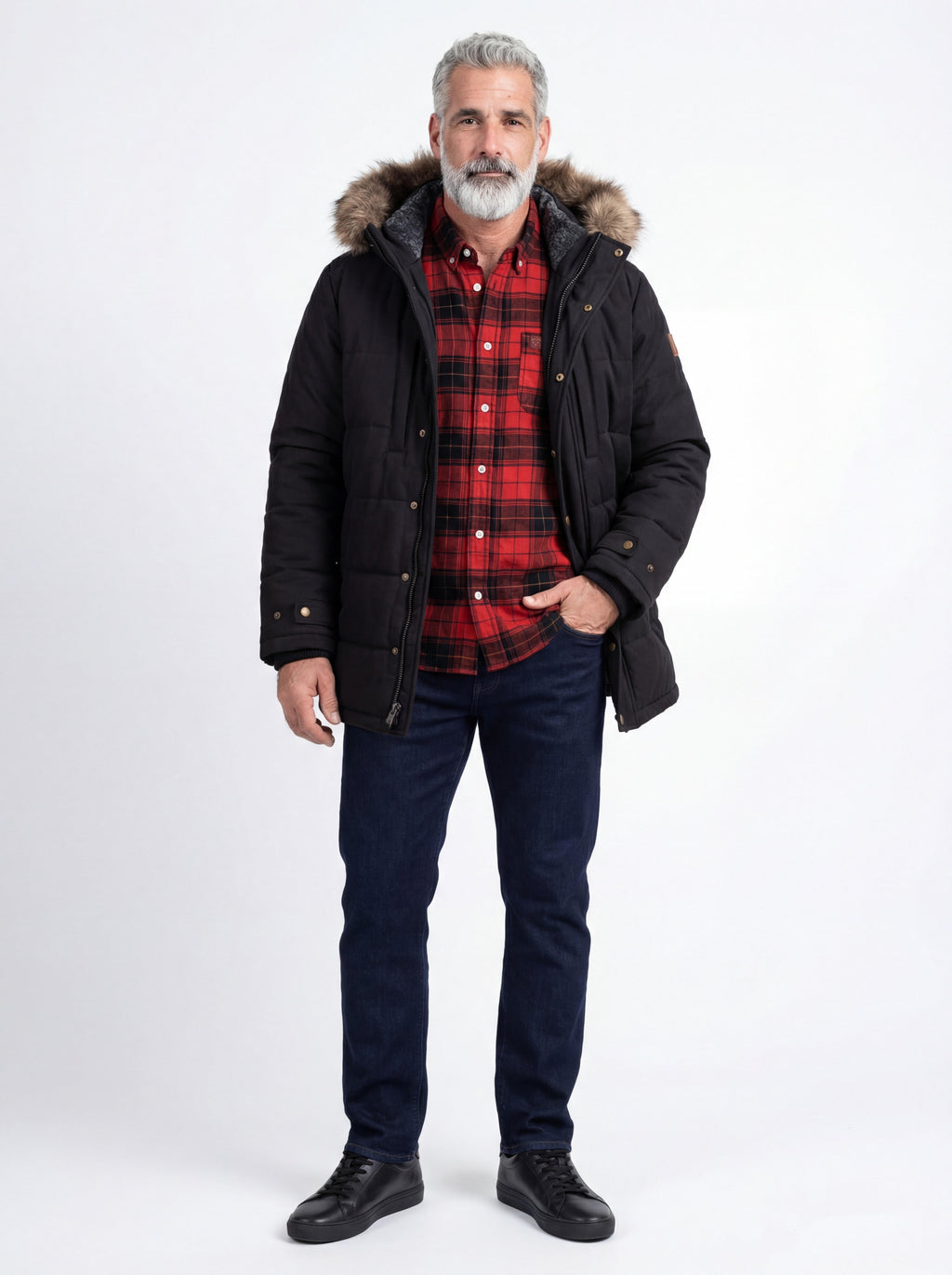 Adirondack Field Sabattis Organic Flannel Shirt — detail and construction