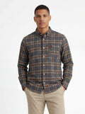 Adirondack Field Dunning Organic Flannel Shirt — main product shot