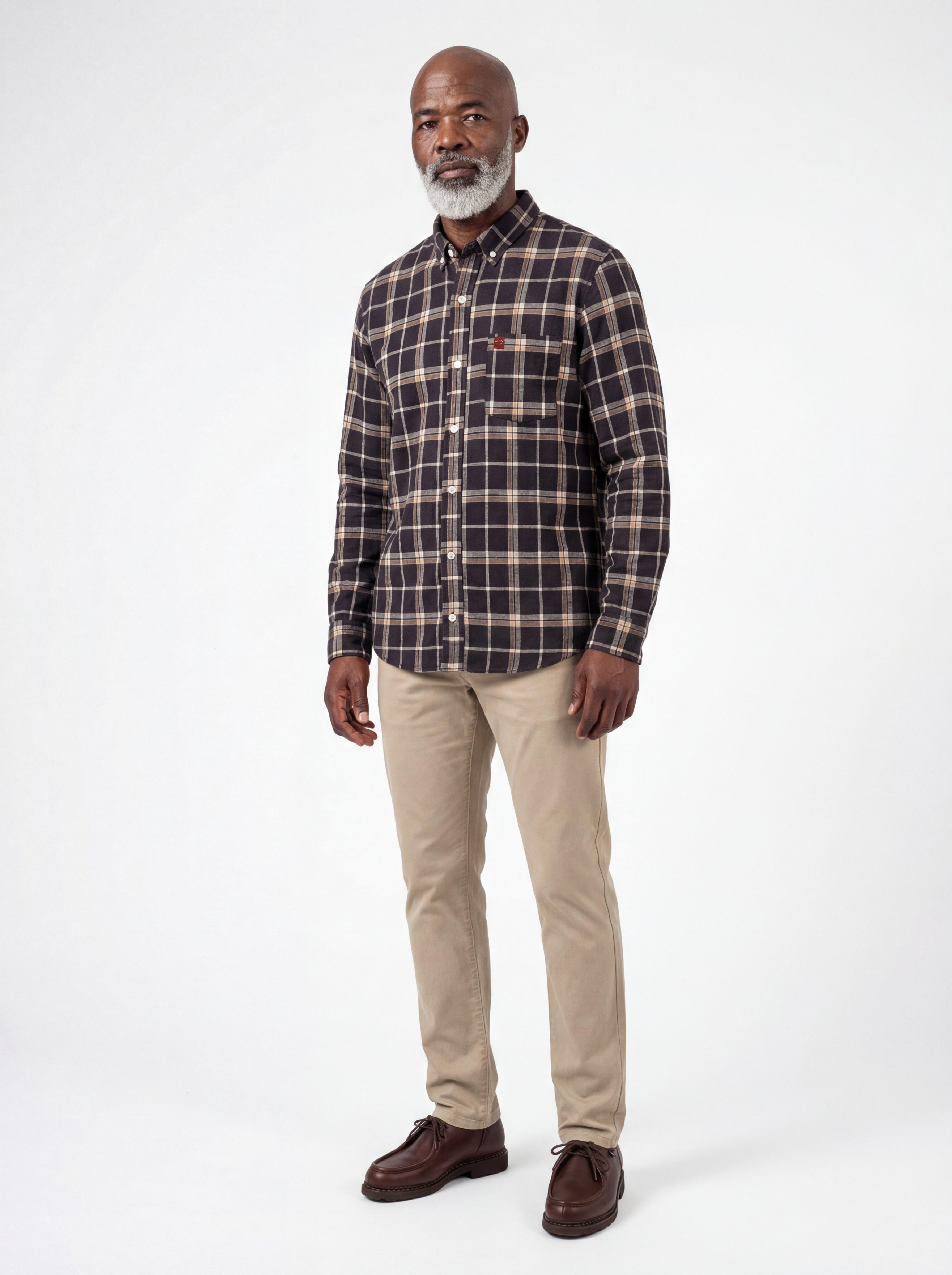Adirondack Field Durant Flannel Shirt — detail and construction