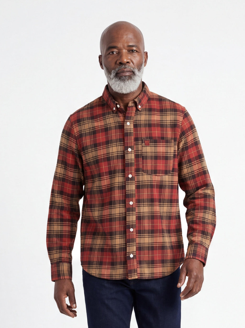 Adirondack Field Uncas Flannel Shirt — main product shot
