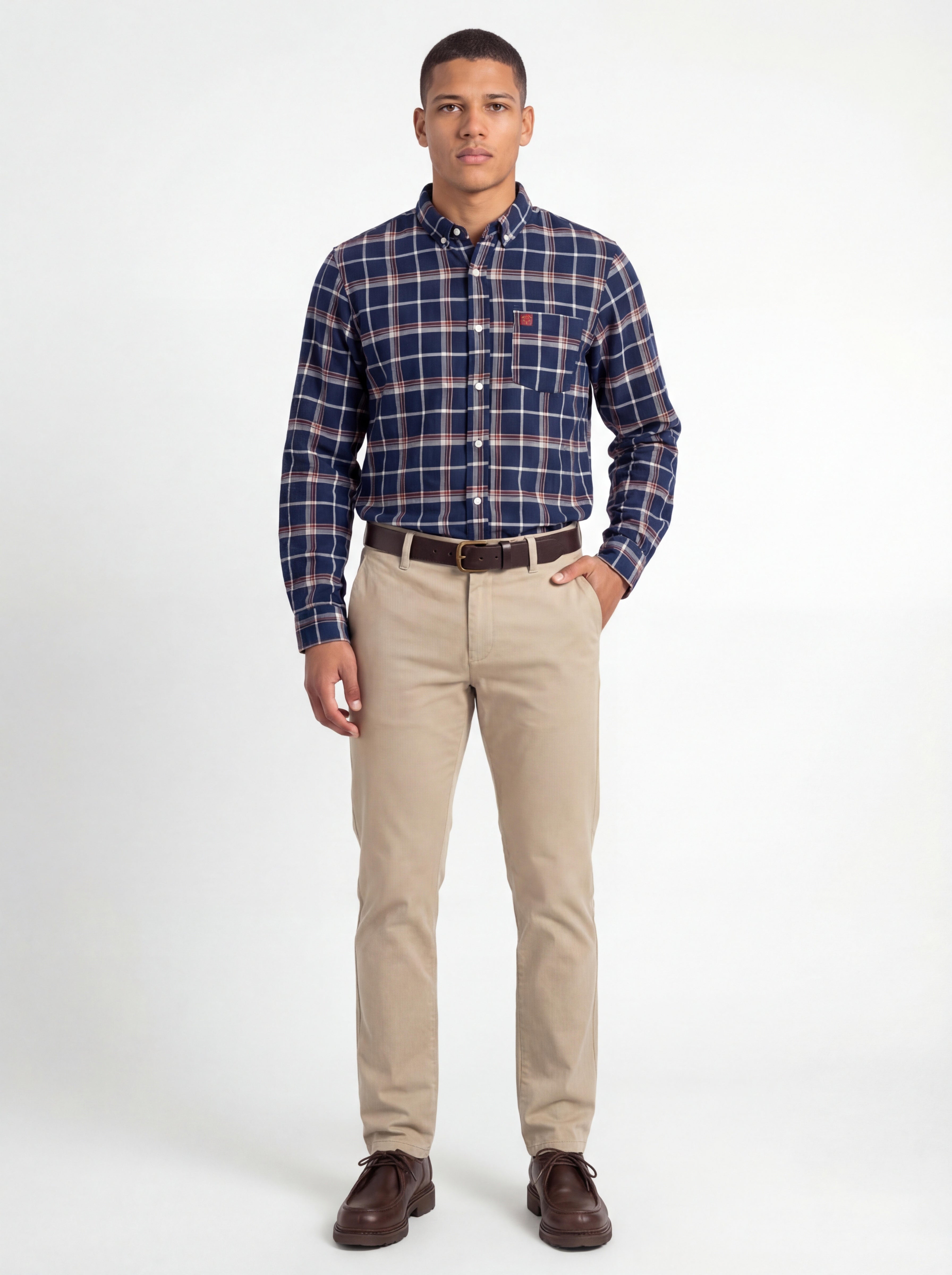 Adirondack Field Sairy Gamp Flannel Shirt — main product shot