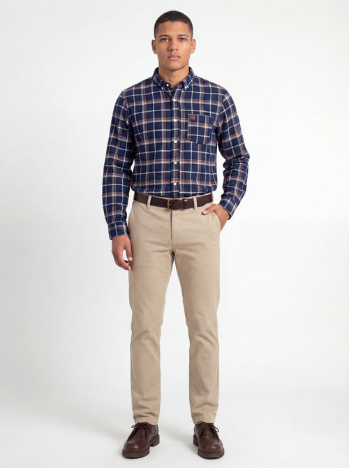 Adirondack Field Sairy Gamp Flannel Shirt — main product shot