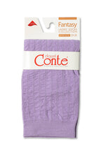 TheRanok.com Socks Conte Fantasy - Lurex Stripe — detail close-up