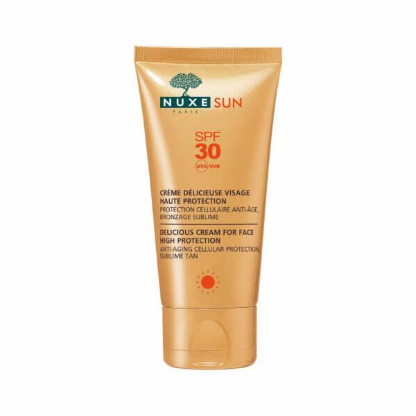 Nuxe Sun Cream For Face SPF30 50ml - Natural Sunscreen with Anti-aging Benefits