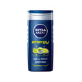 Nivea Men Energy Shampoo - 500ml Hair and Body Wash for Men, Multipurpose Cleansing
