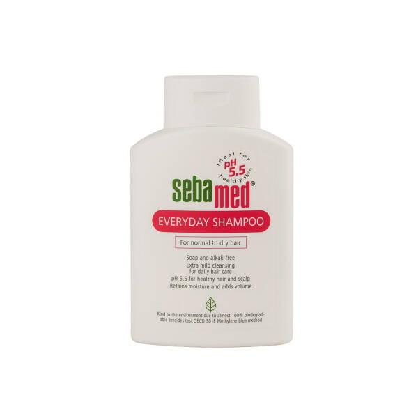 Sebamed Everyday Shampoo 200ml - pH 5.5 Shampoo for Dry, Weak Hair