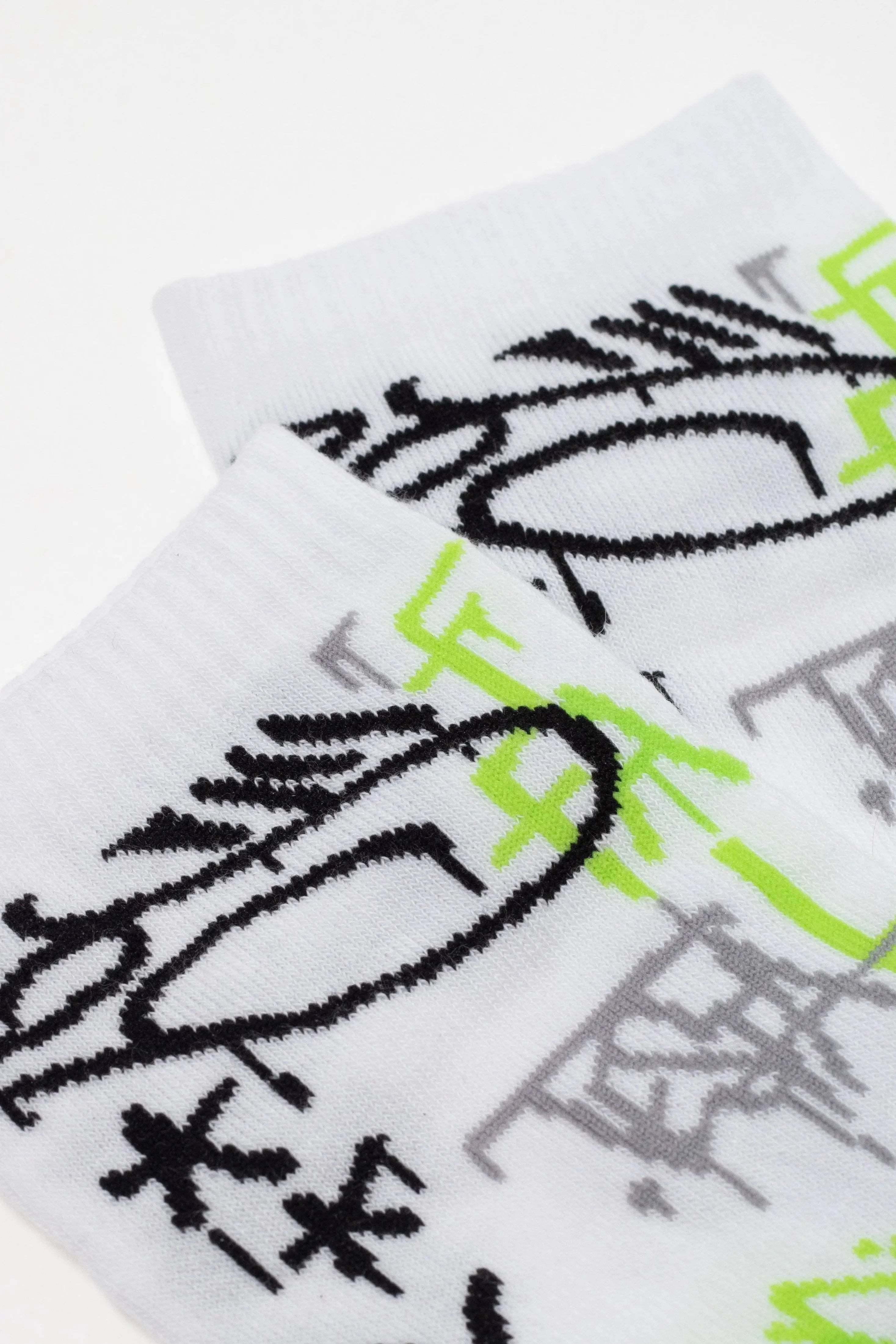 TheRanok.com Conte Cotton Ankle Socks Diwari Happy 178 — in-use photo