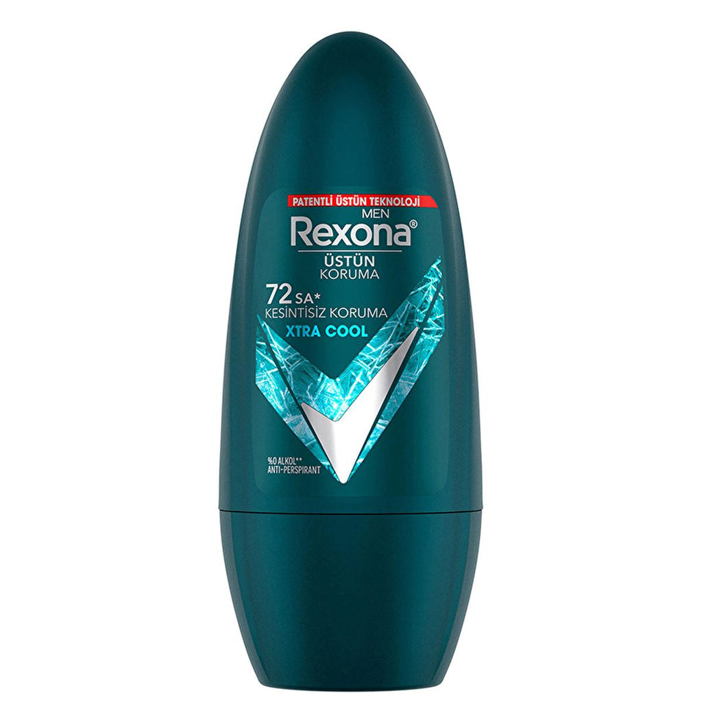 Rexona Xtra Cool Roll-On Deodorant for Men - 72 Hour Protection, Long-Lasting Freshness