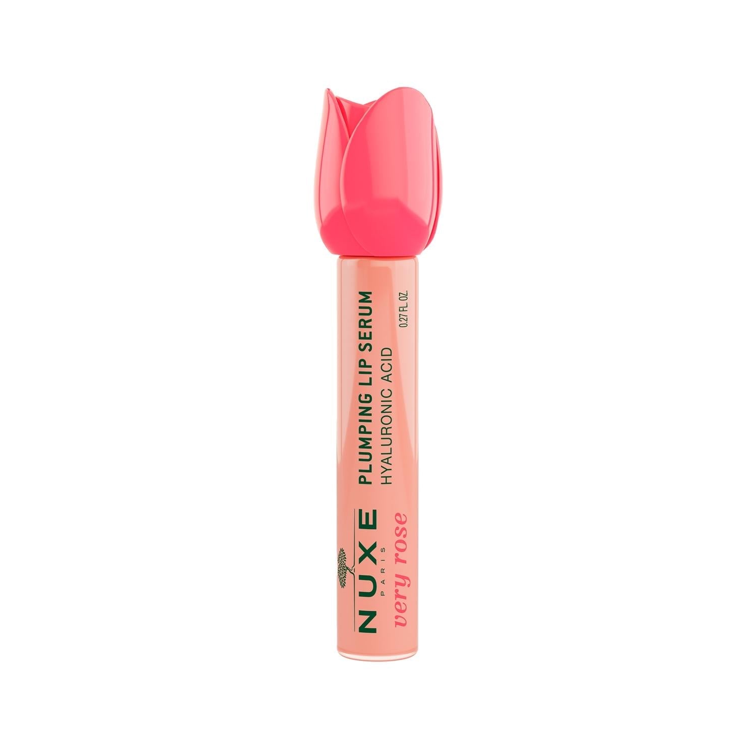 Nuxe Very Rose Lip Serum - Moisturizing & Plumping Lip Care - 8ml Travel Size