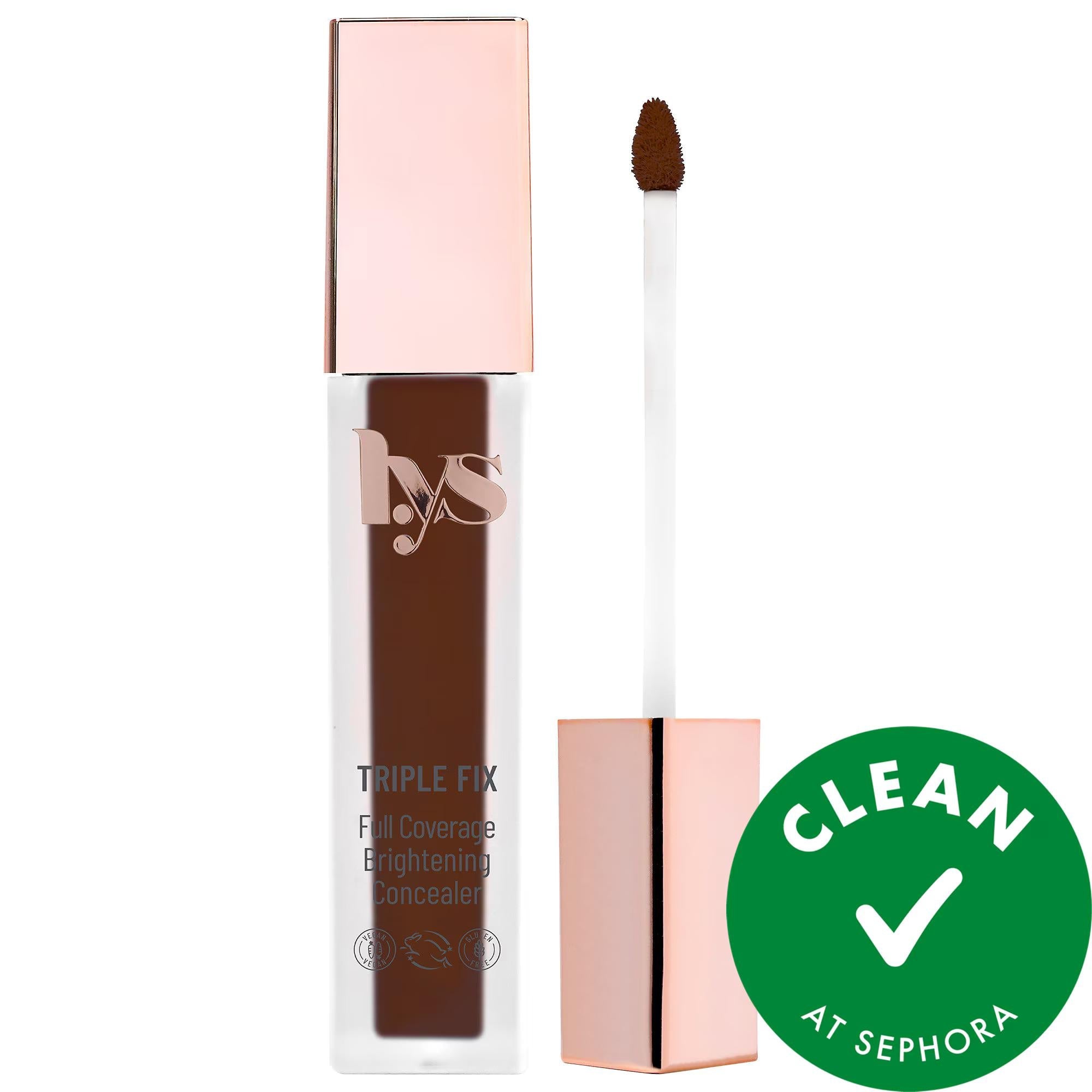 Triple Fix Brightening Concealer - Vegan, Full Coverage, Natural Finish