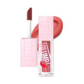 Maybelline Lifter Plump Lip Gloss - Peach Fever - Instantly 30% Fuller Lips, Non-Sticky, Long-Lasting