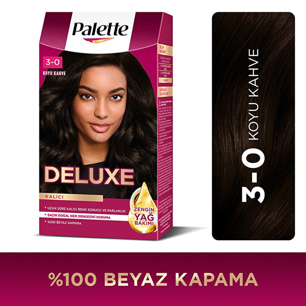 Palette Deluxe Hair Dye - Long-Lasting Rich Color & Nourishment for Vibrant Hair
