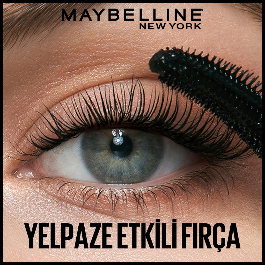 Maybelline New York Lash Sensational Mascara - Intense Black, Volumizing & Lengthening with Rosehip Oil