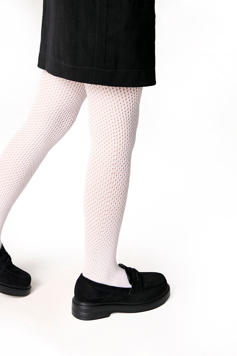 TheRanok.com Conte-Kids Cotton Tights Miss 616 - Mesh Pattern — lifestyle context