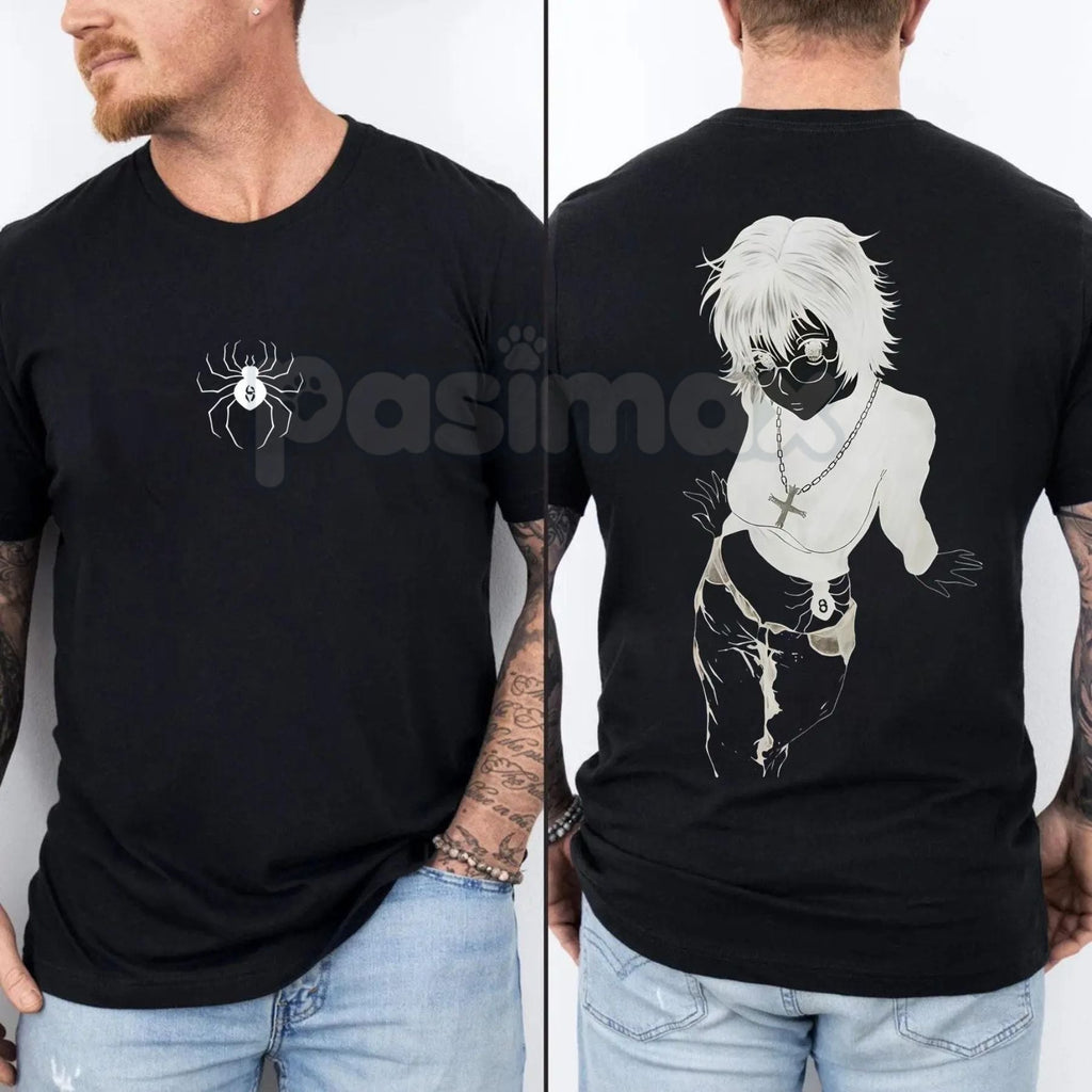 Pasimax Shizuku #8 Phantom Troupe Graphic Tee – Hunter x Hunter Streetwear Hoodie & Double-Sided Vintage Sweatshirt — detail 