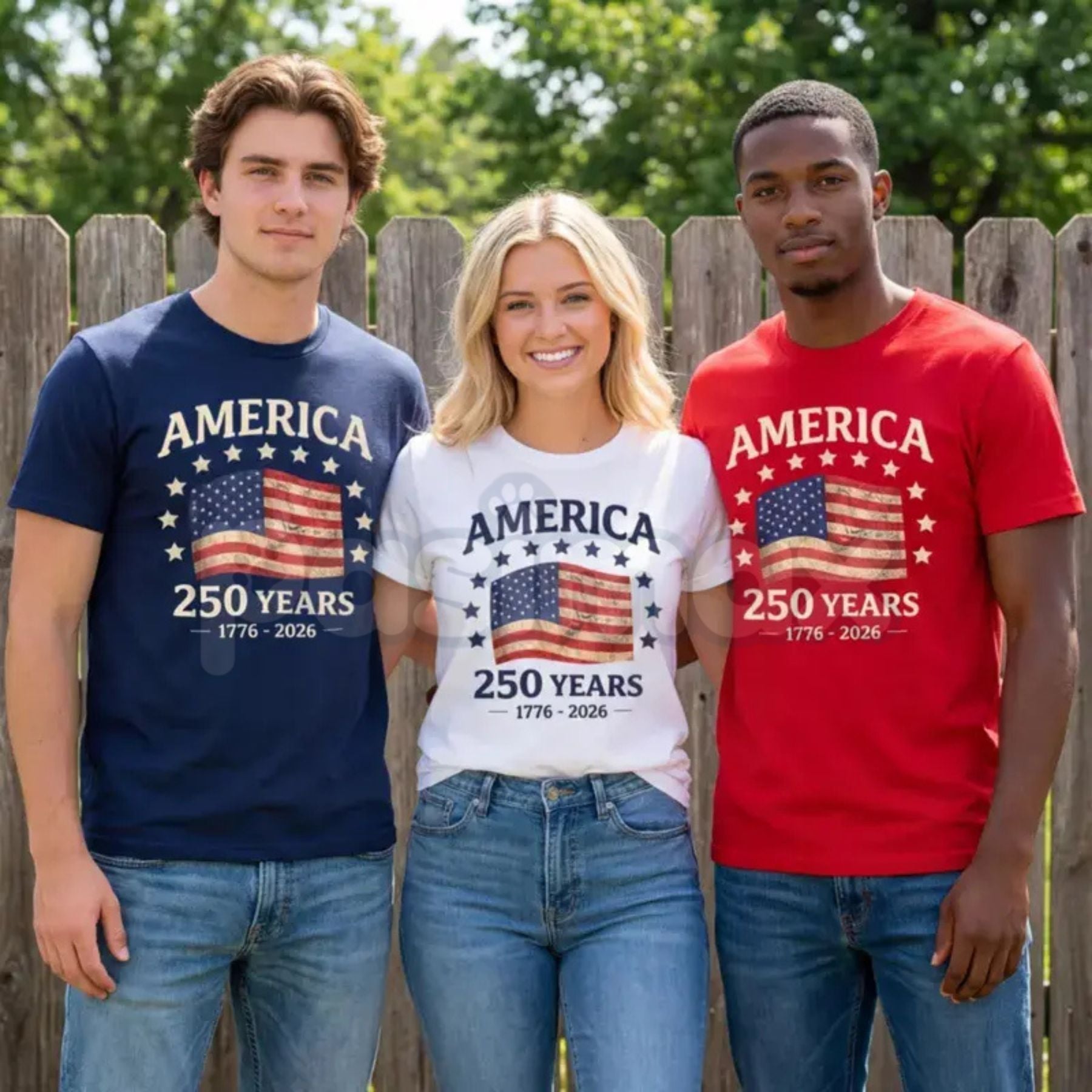 America 250 Years Anniversary T-Shirt – Vintage 1776-2026 USA Flag Graphic Tee, Remastered Heavy Cotton Patriotic Top, Soft Lived-In Semiquincentennial Shirt, Made in USA