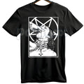 Pasimax Unholy Nun Naughty Graphic T-Shirt – Dark Gothic Aesthetic Hoodie & Edgy Streetwear Sweatshirt — detail close-up
