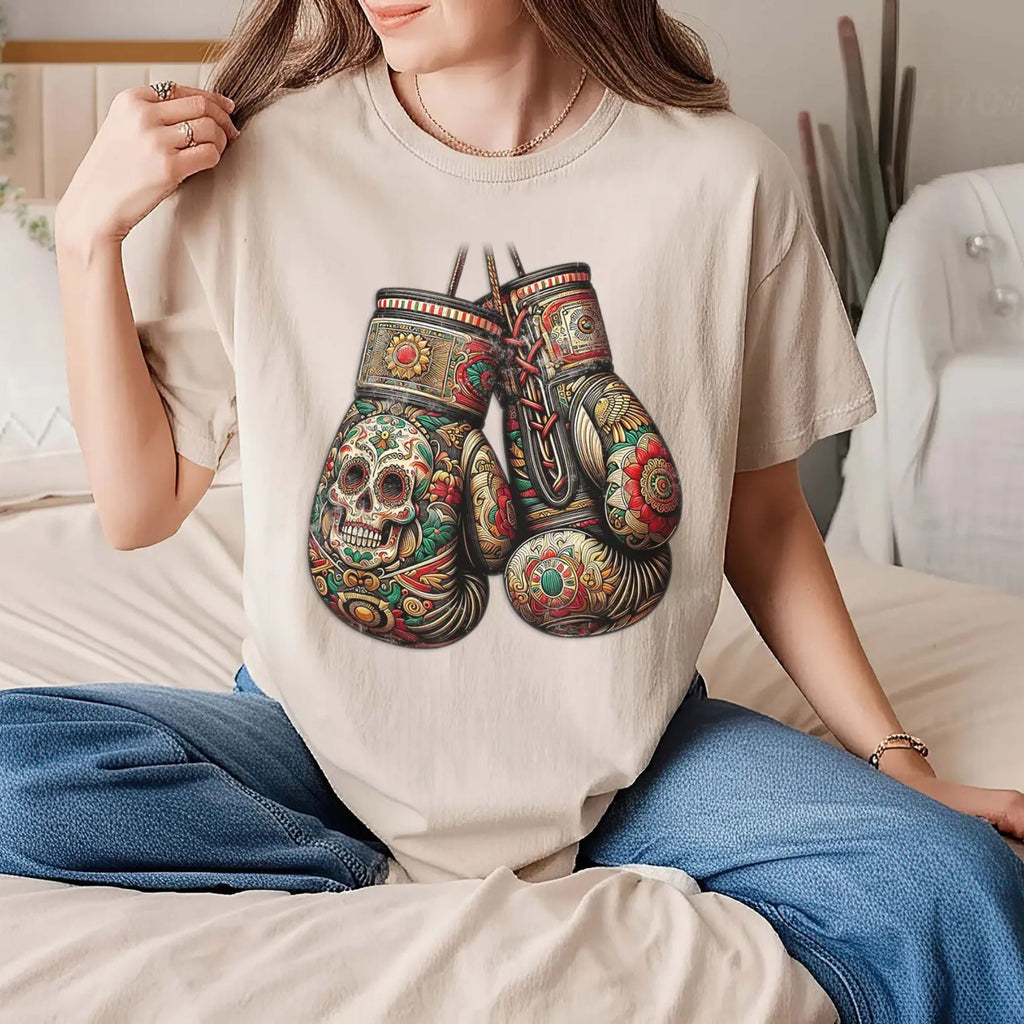 Pasimax Aztec Mayan Fighter T-Shirt — detail close-up