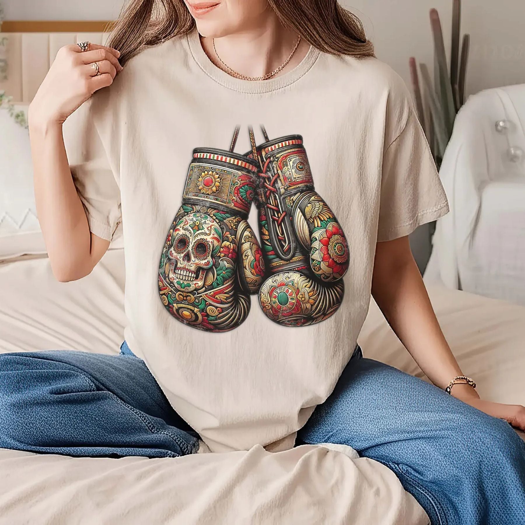 Pasimax Aztec Mayan Fighter T-Shirt — detail close-up