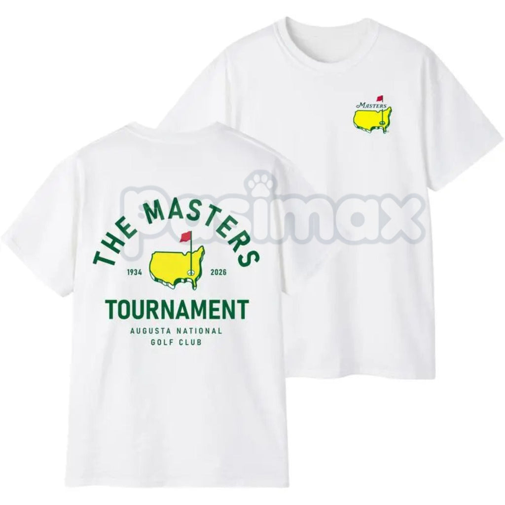 2026 Masters Tournament Shirt – Augusta 92 Years National Golf Tee with Champions List 1934–2026, Premium 100% Cotton Sports History Top, Soft Lived-In Heavyweight Green Jacket Shirt, Made in USA